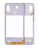 Carcasa de marco medio compatible con Samsung Galaxy A30 (A305 / 2019) en color blanco en Xela Quetzaltenango.