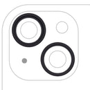 Anillo bisel negro para cámara trasera de iPhone 15 / 15 Plus, pieza de repuesto.