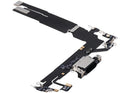Puerto de carga negro usado para iPhone 16, pieza de repuesto con conector y flex de carga Apple.