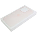 Funda de silicona rosa claro OEM para iPhone 15 Pro con MagSafe, protección suave y ajuste perfecto.
