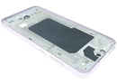 Marco medio Samsung Galaxy A35 5G lila, chasis de repuesto para reparación, pieza original SM-A356B.