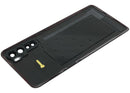 Tapa trasera original OnePlus Nord 5G (AC2001, AC2003) negra para reparación de móviles.