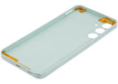Tapa trasera verde agua Aftermarket Plus para Samsung Galaxy A16 4G (A165) con lente de cámara, sin logo.