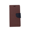 Estuche GOOSPERY Fancy Diary Cafe/Negro - IPHONE X | XS (5.8)