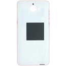 Tapa trasera original rosa Huawei Y6 (2017) (MYA-L41), back cover, con acabado brillante.