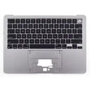 Compra la tapa superior original con batería y teclado para MacBook Air 13 en Quetzaltenango - disponible en Space Gray con teclado en inglés.