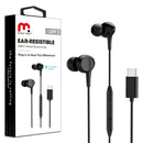 MYBAT AUDIFONO TIPO C NEGRO