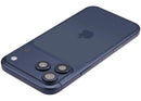 Tapa trasera usada Deep Blue para iPhone 17 Pro Max (A3295) con puerto de carga y piezas pequeñas, grado C OEM.
