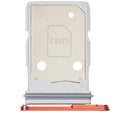 Bandeja SIM dual roja para Samsung Galaxy S26 (S942), repuesto para reparación.
