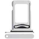 Bandeja SIM doble blanca para iPhone 16e/17e (A3083, A3517), pieza de repuesto.