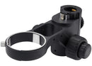 Soporte elevador de microscopio YCS con bracket de 76mm y columna de 32mm, ideal como pieza de repuesto.