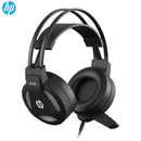 HP H100 AUDIOFNOS CON CABLE Y MICROFONO GAMER NEGRO