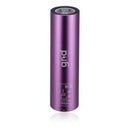 Power Bank de 5000mAh con diseño de cuadrícula en color morado en Xela Quetzaltenango.