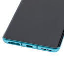 Pantalla refurbished OnePlus 8 5G (IN2010) con marco Glacial Green para reparación y cambio de display.