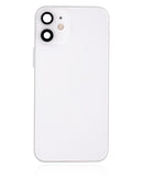 Tapa trasera para iPhone 12 Mini con componentes pequenos (Version US, Blanco, Original)