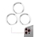 Encuentra en Xela Quetzaltenango anillos bisel cámara trasera para iPhone 12 Pro Max en plata, en juego de 3 y paquete de 10.