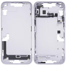 Carcasa media con botones de encendido y volumen para iPhone 14 Plus (Versi√≥n EE.UU.) Original Usada Calidad B (Morado)