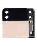 Pantalla externa OLED rosa dorado para Samsung Galaxy Z Flip 4 5G en Quetzaltenango.