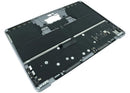 Tapa superior Space Gray usada para MacBook Air 13" A2681 (2022) con teclado ANSI US y palmrest.