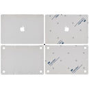 Skin 2 en 1 (Superior e Inferior) para MacBook Air 13" Retina (A1932 / Finales 2018 / Inicios 2019) (Plata)