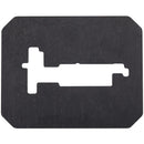 Plataforma de estañado Promax para reballing de placa media iPhone 15 Series, herramienta esencial para reparación.