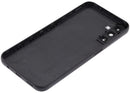 Tapa trasera negra para Samsung Galaxy A14 5G (A146) con lente de cámara, repuesto Aftermarket Plus sin logo.