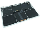 Tapa superior plateada de MacBook Pro 13 A2338 (M2) con teclado y batería, repuesto OEM.