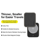 Soporte magnético BASEUS PrimeTrip VX1 negro para auto, diseño rectangular superdelgado, fijación segura para smartphone en salpicadero.