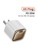 Encuentra el cargador Toocki 20W USB C GaN en Xela Quetzaltenango al mejor precio.