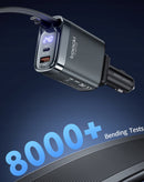 Encuentra el mejor cargador de auto con display Toocki PD USB C+C+A en Xela Quetzaltenango.