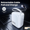 Compra un cargador de pared Toocki PD con cable USB C incorporado de 30W en Xela Quetzaltenango.