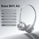 Auriculares inalámbricos BASEUS Bass BH1 Air negros, diseño ergonómico, sonido de alta calidad para audio inmersivo.