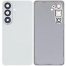 Tapa trasera blanca de vidrio para Samsung Galaxy S26 con lente de cámara, repuesto para reparación.