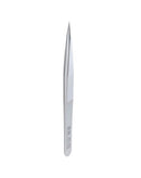 Pinza QianLi Mega-Idea 00-SA no magnética de acero inoxidable con punta corta, ideal para reparación de electrónica.