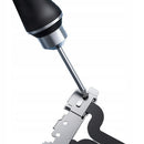 Lápiz de pulido eléctrico inteligente SlowBack, plateado y negro, con punta metálica y agarre ergonómico para herramientas de precisión.