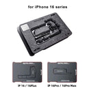 Plataforma 4 en 1 de reballing para marco central QianLi iPhone 16 en Quetzaltenango.