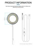 Microscopio SUNSHINE SS-033C con 36 LED de luz anular y espejo antipolvo, ideal para reparaciones de LCD.