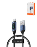Puerto de carga Toocki USB A-C con carga rápida y display, disponible en Xela Quetzaltenango.