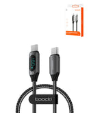 Encuentra el puerto de carga Toocki USB C-C con display en Quetzaltenango para una carga super rapida.