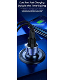 Encuentra el mejor cargador de auto PD USB C+A de 75W en Quetzaltenango con garantía en Warranty Product Xela.