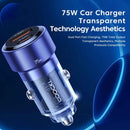 Encuentra el mejor cargador de auto PD USB C+A de 75W en Quetzaltenango con garantía en Warranty Product Xela.