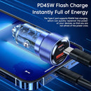 Encuentra el mejor cargador de auto PD USB C+A de 75W en Quetzaltenango con garantía en Warranty Product Xela.