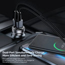 Encuentra el mejor cargador de auto transparente PD USB A+A Toocki de 30W en Quetzaltenango.