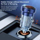 Encuentra el cargador de auto transparente Toocki PD USB A+A (BLUE) de 30W en Quetzaltenango.