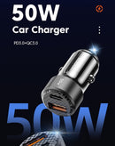 Encuentra el Puerto de carga Toocki PD USB C+A de 50W en color negro en Xela, Quetzaltenango.