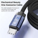 Encuentra el cable de carga rápido USB C-C Toocki de 100W de color negro en Xela Quetzaltenango.