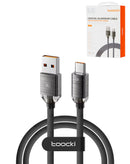 Encuentra el puerto de carga Toocki USB A-C Crystal Fast braided de 6 pies en Quetzaltenango para una carga rápida y efectiva.