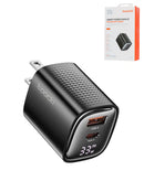 Encuentra el Cargador Toocki 33W USB C + A GaN con display en Quetzaltenango en nuestra tienda de productos electrónicos.