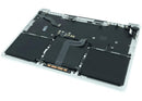 Tapa superior plateada de MacBook Pro 13 A2338 M2 con batería y teclado ANSI US.
