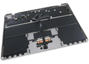 Tapa superior Space Gray usada para MacBook Air 13" A3113 2024 con teclado ANSI US y batería.